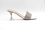 Estelle Mule Transparent Heel